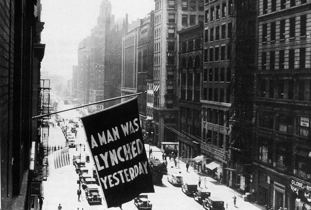 The NAACP waged a long campaign against lynching and the Southern politicians who opposed banning legislation against it.