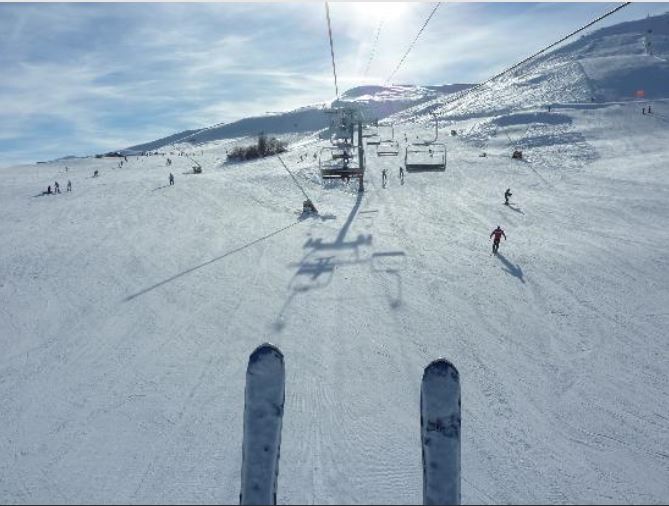 Dollar Mountain has one of the oldest chair lifts in the country.