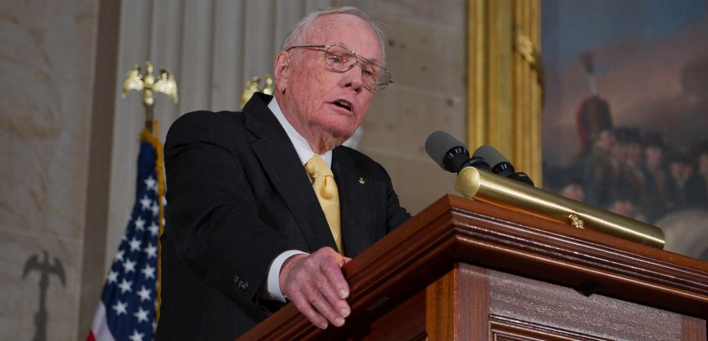Neil_Armstrong_at_Congressional_Gold_Medal_Ceremony_Rotunda at the U.S. Capitol, Wednesday, Nov. 16, 2011